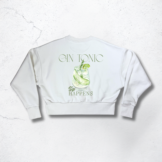 GinTonic Crop Sweater - The BTCH Club