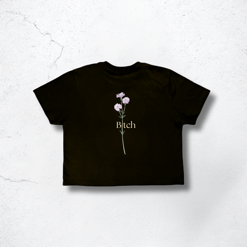 ♀ Crop Top "Floral"