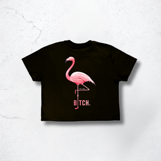 ♀ Crop Top "Flamingo"
