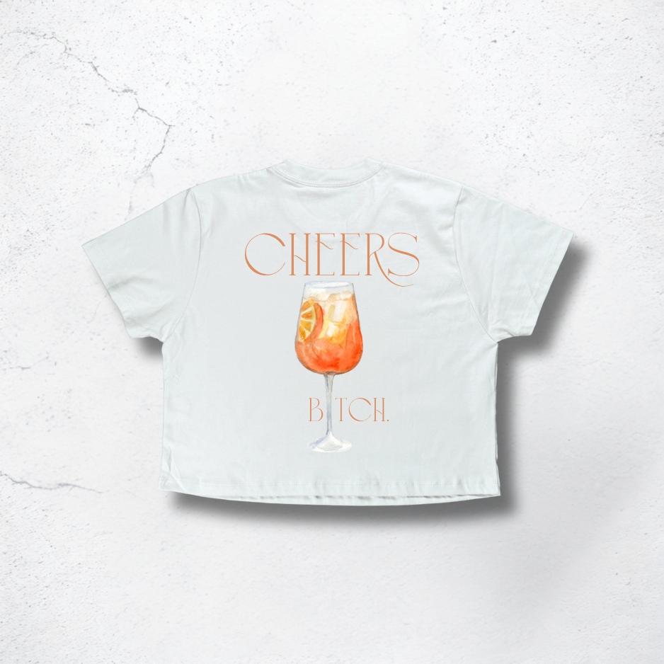♀ Crop Top "Cheers"