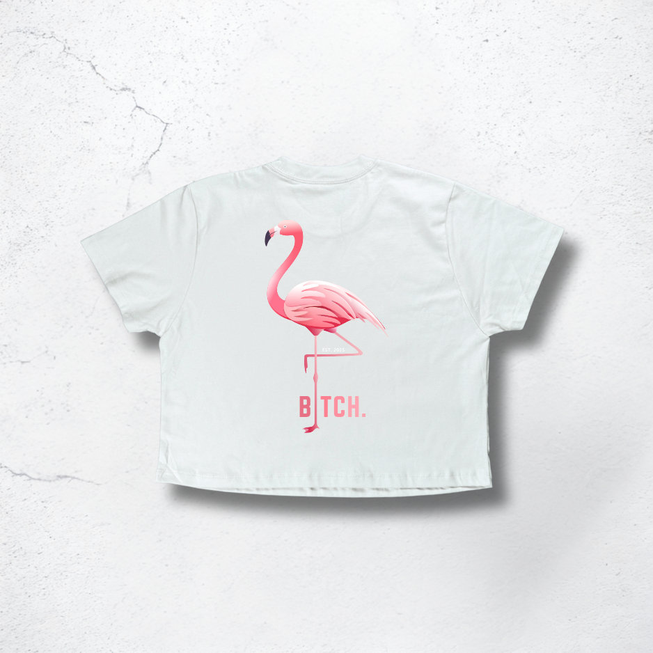 ♀ Crop Top "Flamingo"