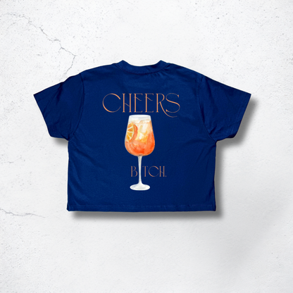 ♀ Crop Top "Cheers"