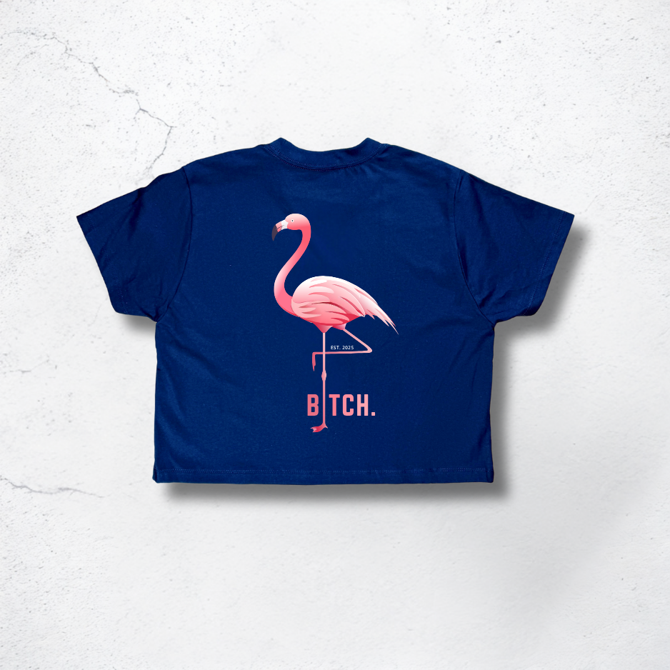 ♀ Crop Top "Flamingo"