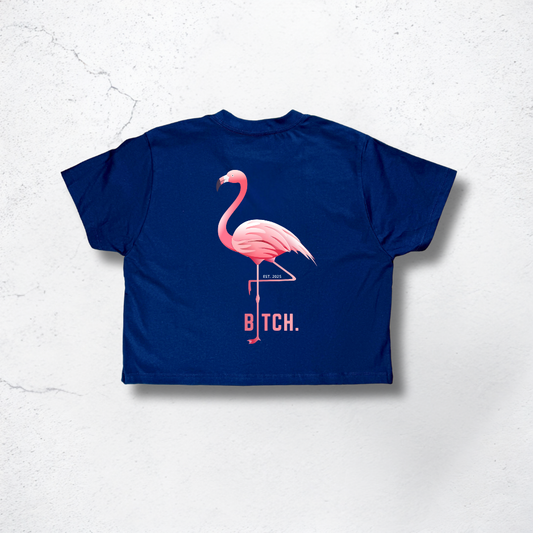 ♀ Crop Top "Flamingo"