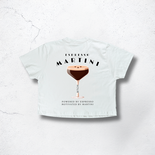 ♀ Crop Top "Espresso Martini"