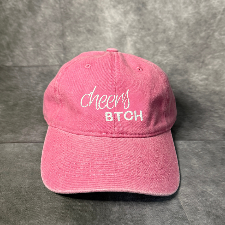 Cap Retro Pink Cheers BTCH