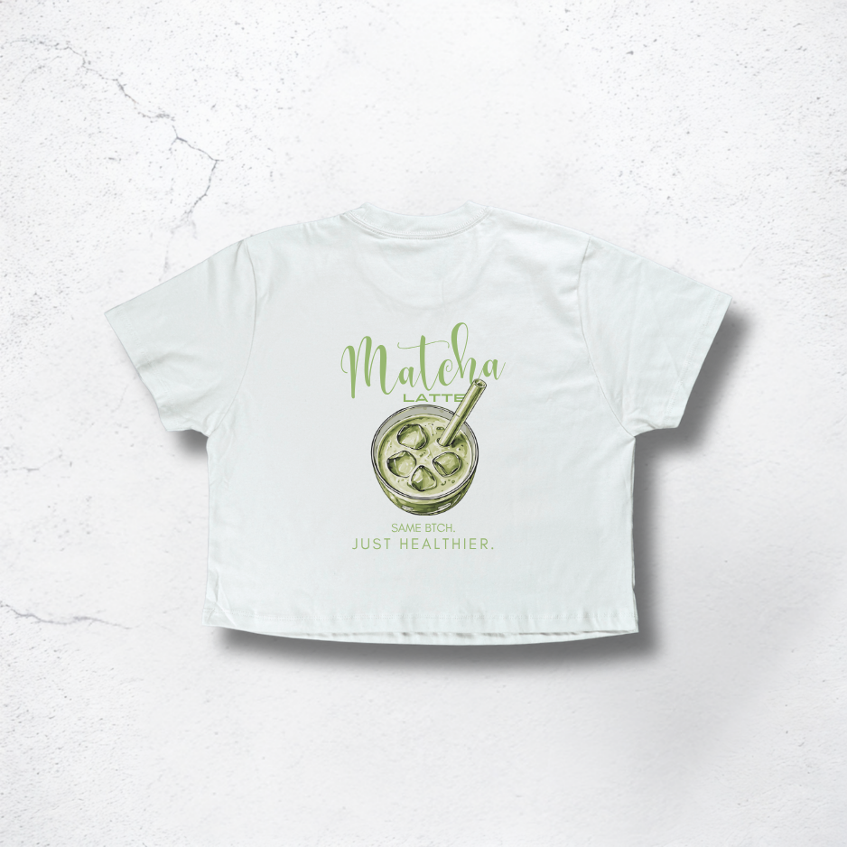Matcha Crop Top heavy – The BTCH Club