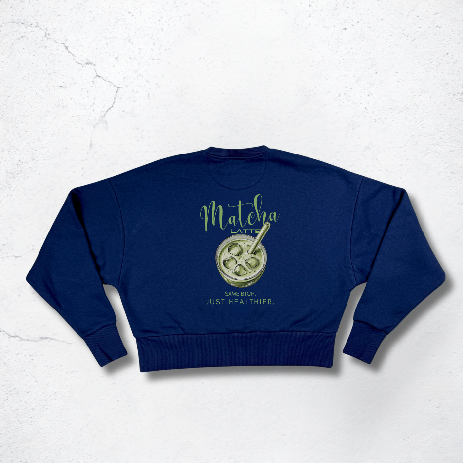 Matcha Crop Sweater - The BTCH Club