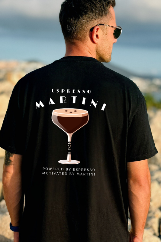 oversized shirt Espresso Martini black The BTCH Club